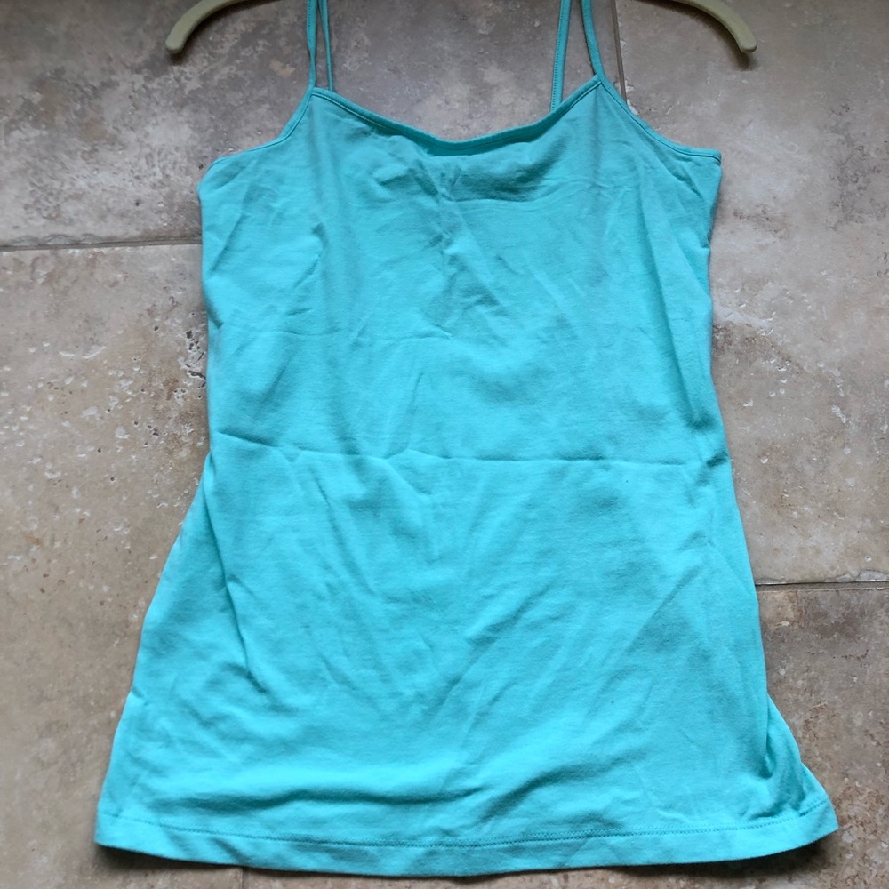 Teal tank top